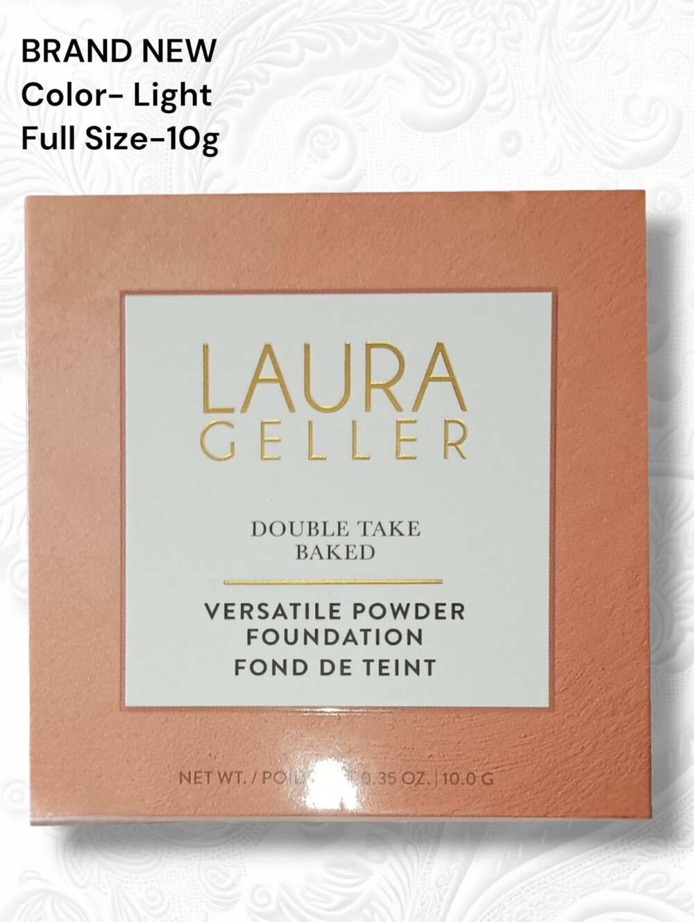 Laura Geller Double Take Baked Versatile Powder Foundation BRAND NEW